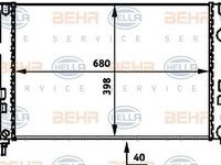 Radiator apa RENAULT CLIO II BB0 1 2 CB0 1 2 HELLA 8MK 376 716-291