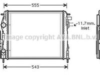 Radiator apa RENAULT KANGOO Express FC0 1 AVA RTM323