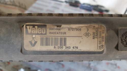 Radiator apa Renault Kangoo I 1.4 i 75cp cod piesa : 8200343476
