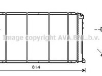 Radiator apa RENAULT MASTER II caroserie FD AVA RT2263