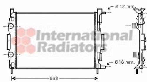 Radiator apa Renault Megane 2 II 1.5 DCI 60 K