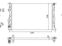 Radiator apa RENAULT MEGANE I Grandtour KA0 1 MAGNETI MARELLI 350213263003