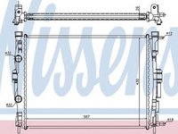 Radiator apa RENAULT MEGANE II BM0 1 CM0 1 NISSENS 63765A