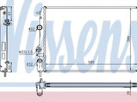 Radiator apa RENAULT MEGANE Scenic (JA0/1_) (1996 - 2001) NISSENS 63896A