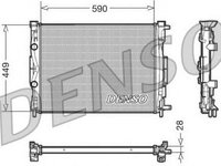 Radiator apa RENAULT Scenic II JM0 1 DENSO DRM23056