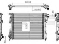 Radiator apa RENAULT TRAFIC II bus (JL) (2001 - 2016) TYC 725-0032