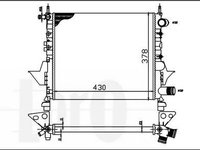 Radiator apa RENAULT TWINGO I (C06_) (1993 - 2016) LORO 042-017-0023