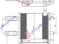 Radiator Apa - Seat Arosa 1997 , 6n0121253ac