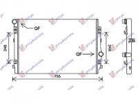 RADIATOR APA SEAT ATECA 2016-> Radiator apa 2.0 TDi 135 KW diesel 650x45 PIESA NOUA ANI 2016 2017 2018 2019 2020