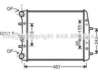 Radiator apa SEAT CORDOBA 6L2 AVA S2005