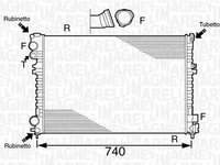 Radiator apa SEAT CORDOBA Vario 6K5 MAGNETI MARELLI 350213102700