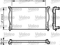 Radiator apa SEAT EXEO ST (3R5) (2009 - 2016) VALEO 732963