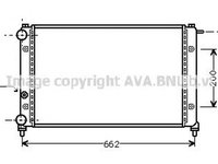 Radiator apa SEAT IBIZA I 021A AVA ST2008