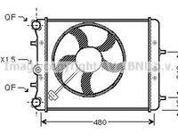 Radiator apa SEAT IBIZA V ST 6J8 6P8 AVA S2013