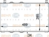 Radiator apa SKODA FELICIA I 6U1 HELLA 8MK376764061