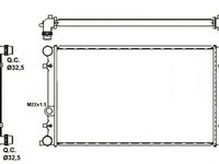 Radiator apa SKODA OCTAVIA 1 Combi (1U5) (1998 - 2010) NRF 509529A