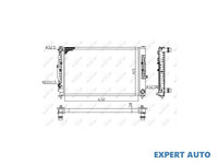 Radiator apa Skoda SUPERB (3U4) 2001-2008 #2 001M06