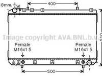 Radiator apa SSANGYONG KORANDO KJ AVA DW2108