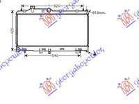 Radiator Apa - Subaru Legacy/Outback 2004 , 45111-Ag030