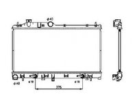 Radiator apa SUBARU XV NRF 53700