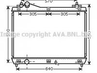 RADIATOR APA SUZUKI GRAND VITARA 2005->2015 Radiator apa pentru 2 0CC 16V VVTI 45x69 PIESA NOUA ANI 2005 2006 2007 2008 2009 2010 2011 2012 2013 2014 2015