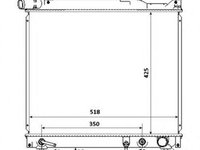 Radiator apa SUZUKI GRAND VITARA I FT NRF 53912