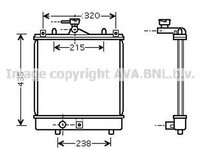 Radiator apa SUZUKI IGNIS FH AVA SZ2061