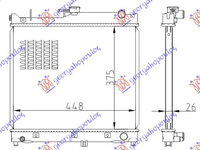 Radiator Apa - Suzuki Jimny 1998 , 1770080a00