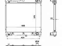 Radiator apa SUZUKI JIMNY FJ NRF 53930