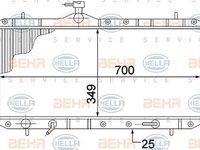 Radiator apa SUZUKI LIANA ER HELLA 8MK 376 773-031