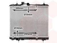 RADIATOR APA SUZUKI SPLASH 07-13/OPEL AGILA 08-14