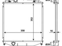 Radiator apa SUZUKI SWIFT II hatchback EA MA NRF 507644