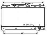 RADIATOR APA TOYOTA AVENSIS 1997-2003 Radiator apa pentru 2 0cc 16V cu/fara aer conditionat ->2000 32,5x66x16 PIESA NOUA ANI 1997 1998 1999 2000 2001 2002 2003