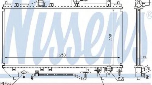 Radiator apa TOYOTA AVENSIS Station Wagon T22