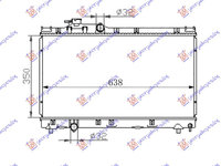 Radiator Apa - Toyota Celica (At200) 1995 , 16400-16550