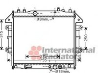 Radiator apa TOYOTA HILUX III pick-up KUN TGN LAN GGN VAN WEZEL 53002496