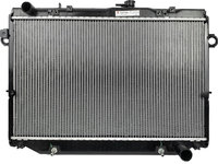 Radiator apa Toyota Land Cruiser 100, 1998-08.2002, Cv Manuala, Motor 4,2 Td, Aluminiu/Plastic Brazat, 695x425x38, OE: 1640017320, 1640017321,