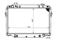 Radiator apa TOYOTA LAND CRUISER 80 (_J8_) (1990 - 1998) NRF 596712