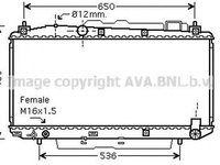 Radiator apa TOYOTA RAV 4 II CLA2 XA2 ZCA2 ACA2 AVA TO2348