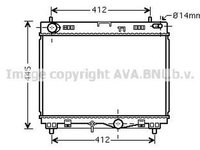 Radiator apa TOYOTA URBAN CRUISER NSP1 NLP1 ZSP1 NCP11 AVA TO2500