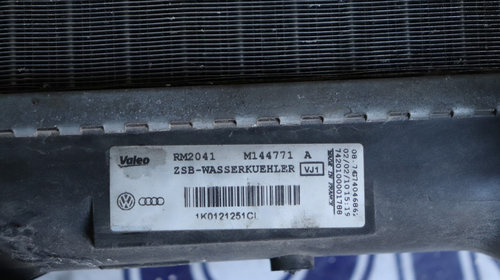 RADIATOR APA VOLKSWAGEN GOLF VI 1.2 TSI / AN : 2015 / 1K0121251C