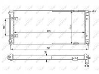 Radiator apa Volkswagen VW JETTA (16) 1978-1987 #2 01103085