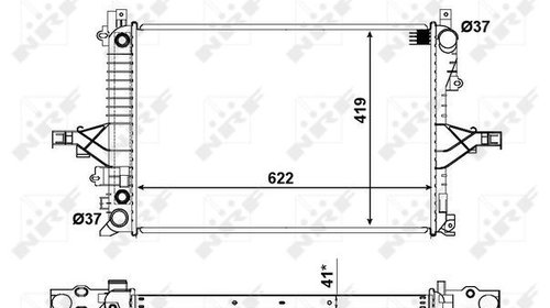 Radiator Apa Volvo 53532 11-524-006