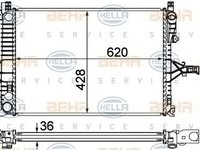 Radiator apa VOLVO C70 I cupe HELLA 8MK376774221