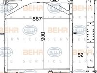 Radiator apa VOLVO FH 12 HELLA 8MK376774791