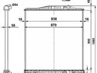 Radiator apa VOLVO FH 16 NRF 519702