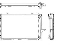 Radiator apa VOLVO S70 (LS) (1996 - 2000) NRF 539509