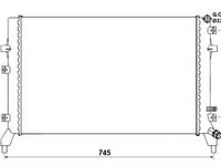 Radiator apa VW CADDY ALLTRACK caroserie (SAA) (US) (2015 - 2016) NRF 53884