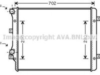 Radiator apa VW CADDY III combi 2KB 2KJ 2CB 2CJ AVA VW2207