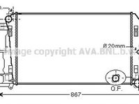 Radiator apa VW CRAFTER 30-35 bus 2E AVA VW2271